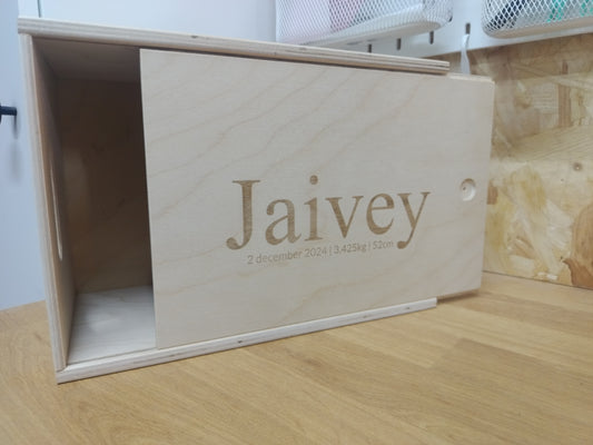 Memory box met schuifdeksel - XL