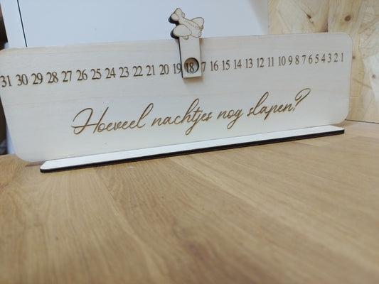 Aftelkalender verschillende gelegenheden