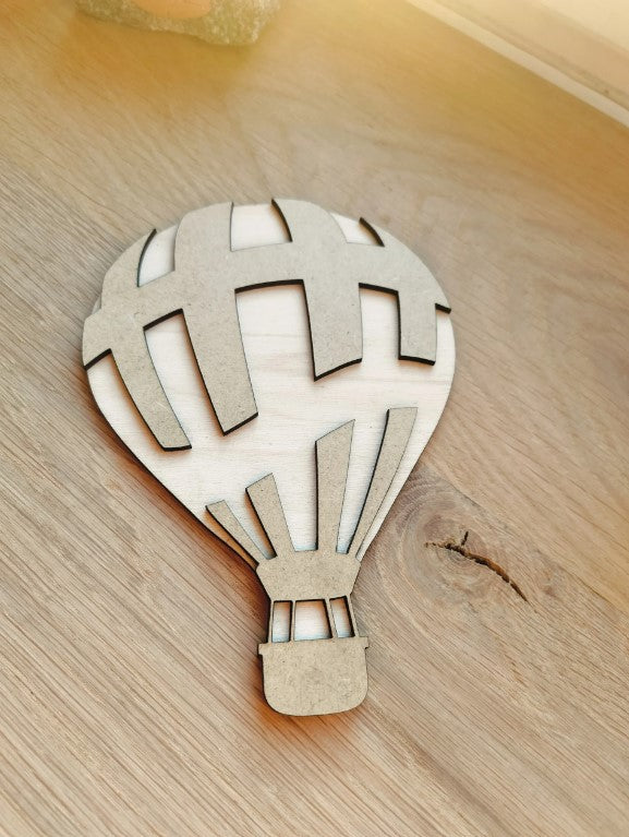 Mijlpaalkaarten luchtballon
