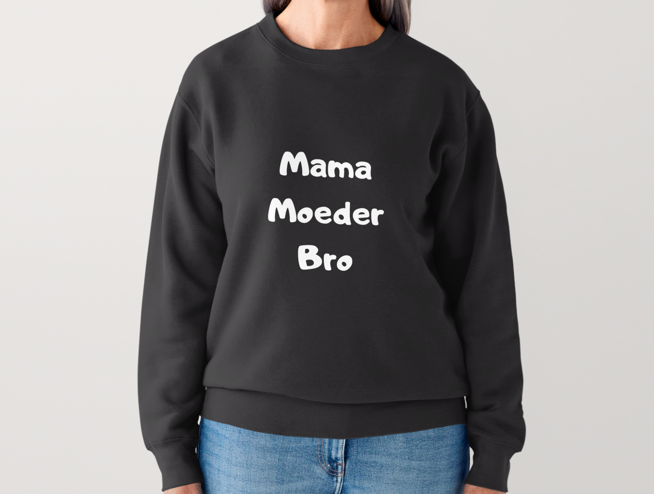Gepersonaliseerde sweater volwassene