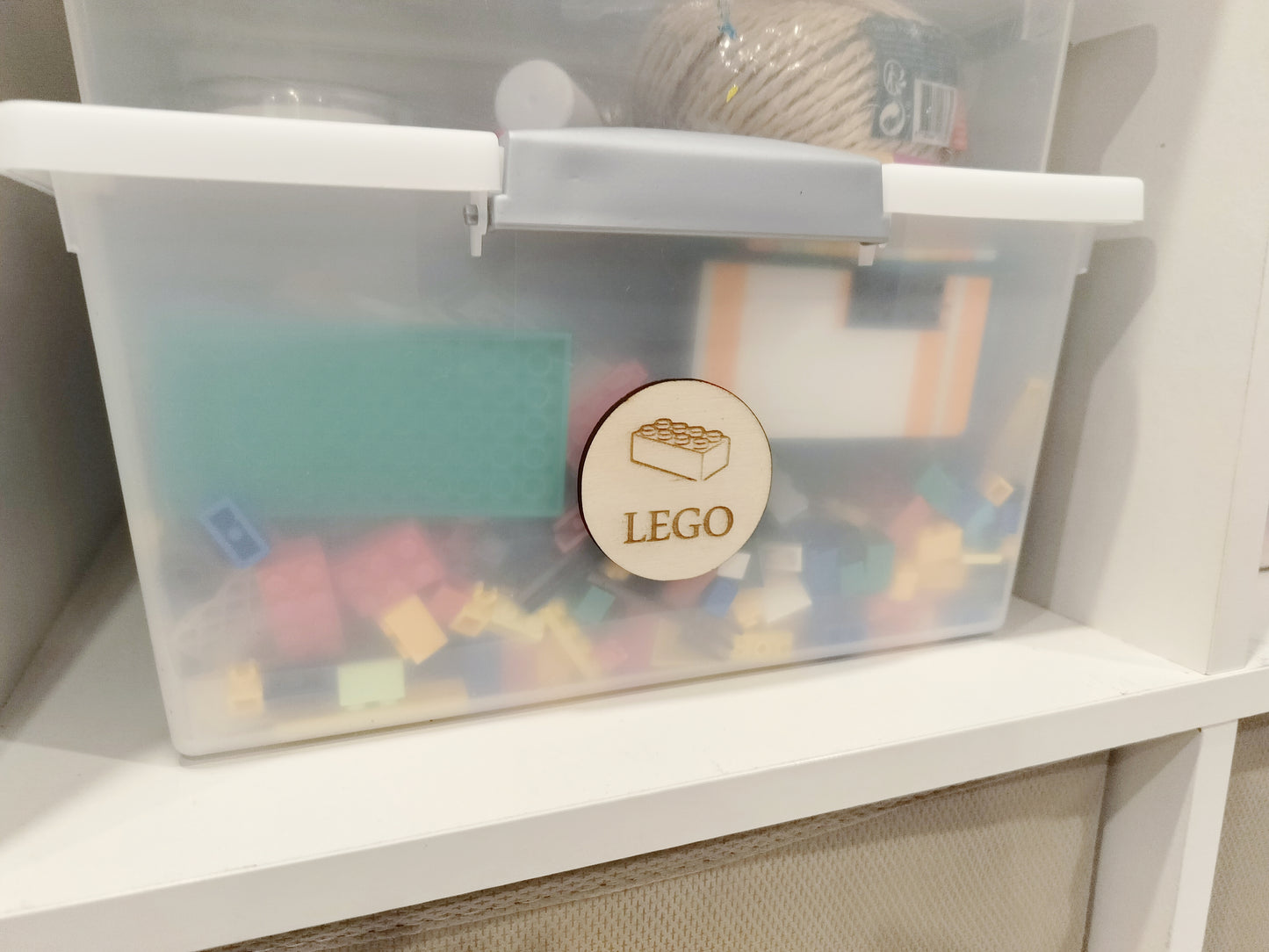 Speelgoedlabels - organisatie