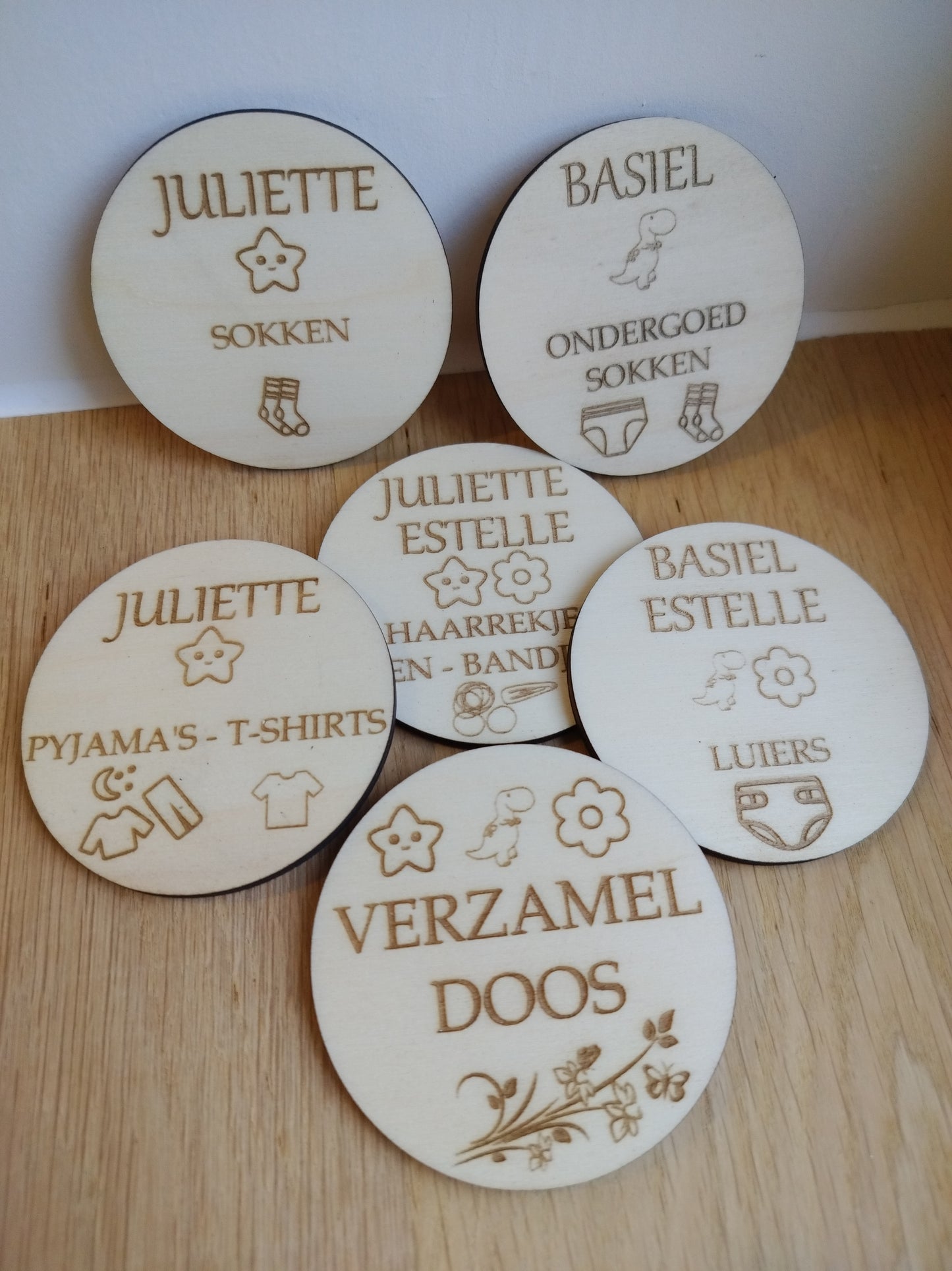 Speelgoedlabels - organisatie