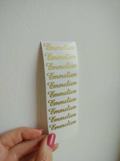 Vinylsticker klein