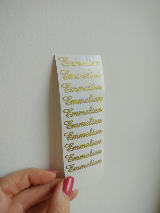 Vinylsticker klein