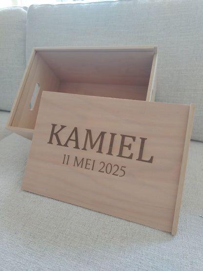 Memory box met schuifdeksel - XL