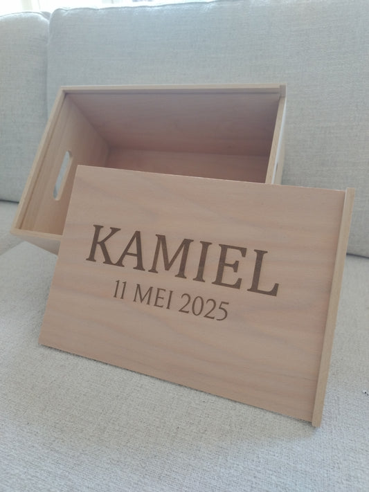 Memory box met schuifdeksel - XL