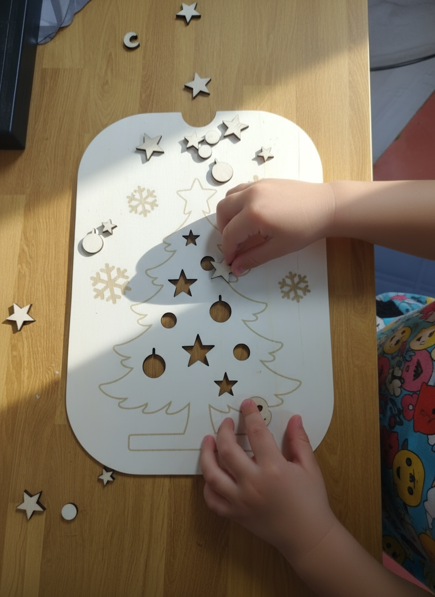 trofast insert kerstboom