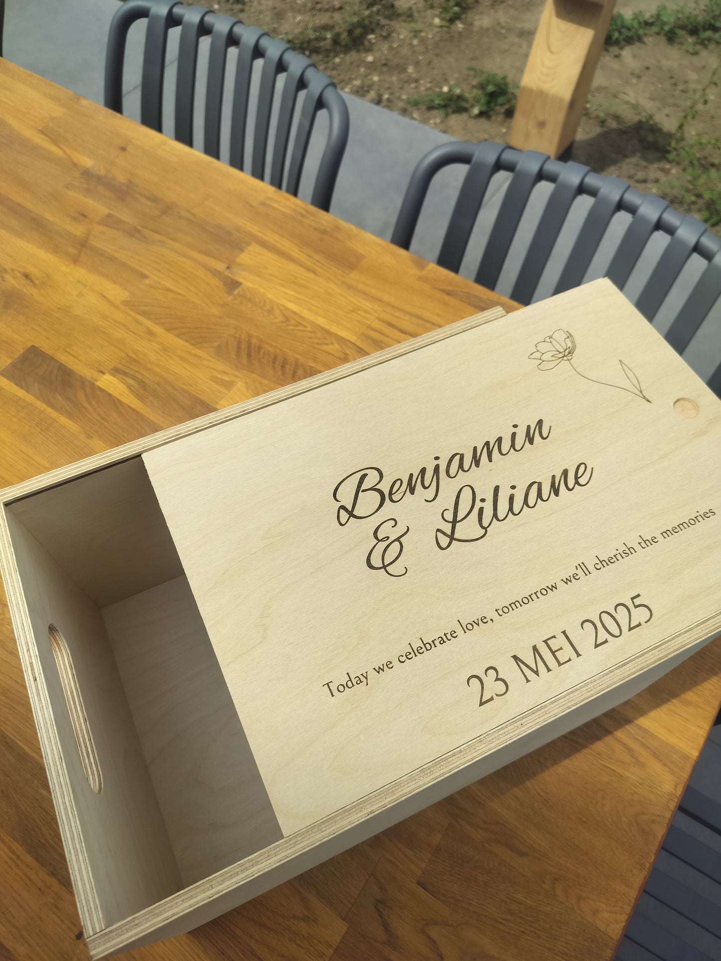 Memory box met schuifdeksel - XL