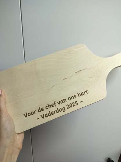 gepersonaliseerd ontbijtplankje