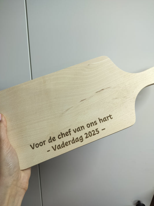 gepersonaliseerd ontbijtplankje