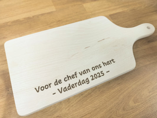 gepersonaliseerd ontbijtplankje
