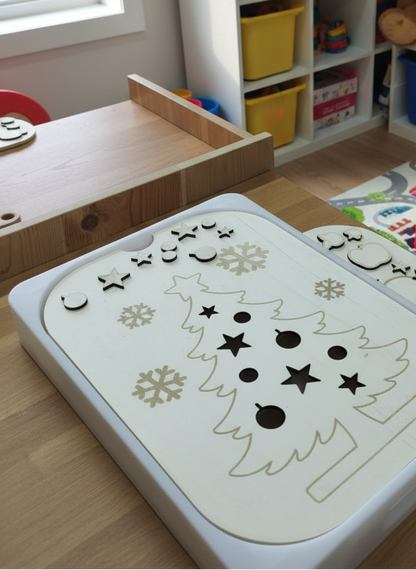 trofast insert kerstboom