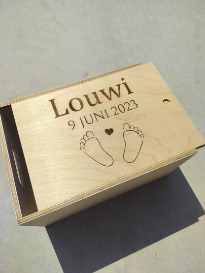 Memory box met schuifdeksel - XL