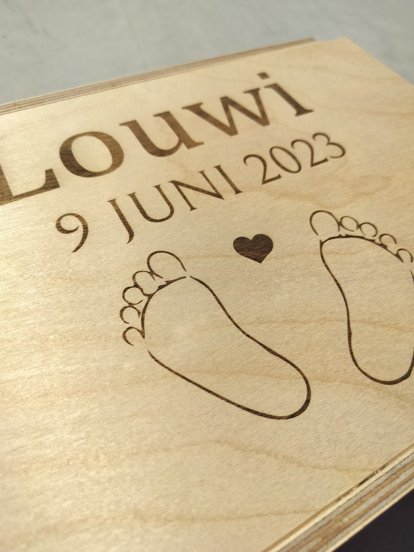 Memory box met schuifdeksel - XL