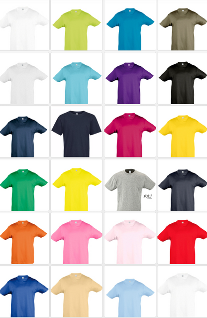 Gepersonaliseerd t-shirt volwassene