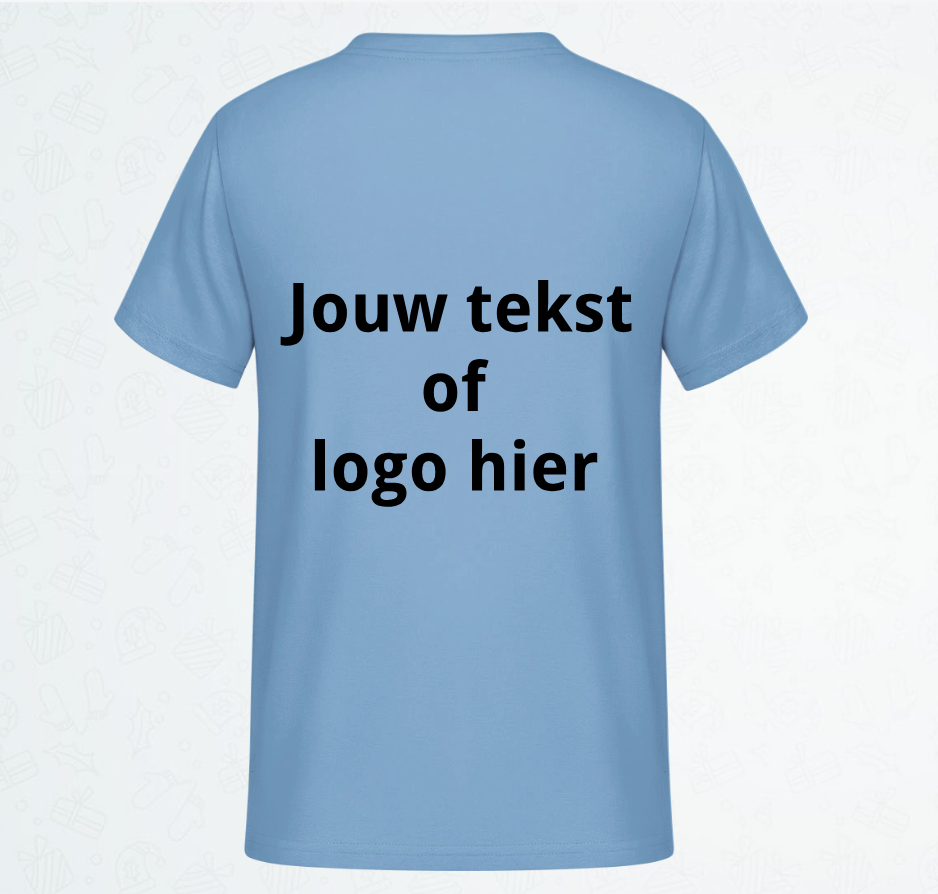 Gepersonaliseerd t-shirt volwassene