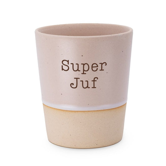 keramieken beker  - Superjuf