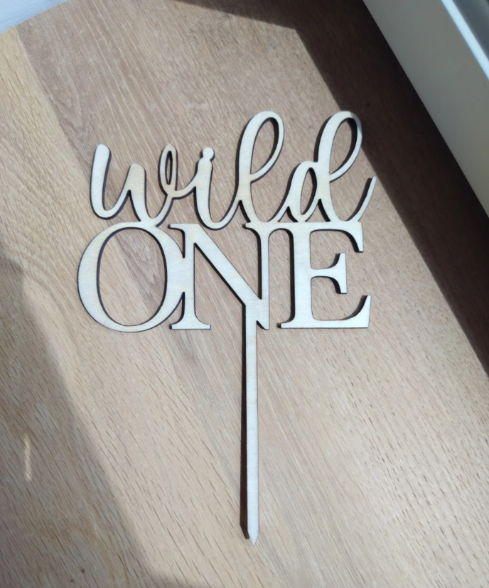 caketopper Wild One