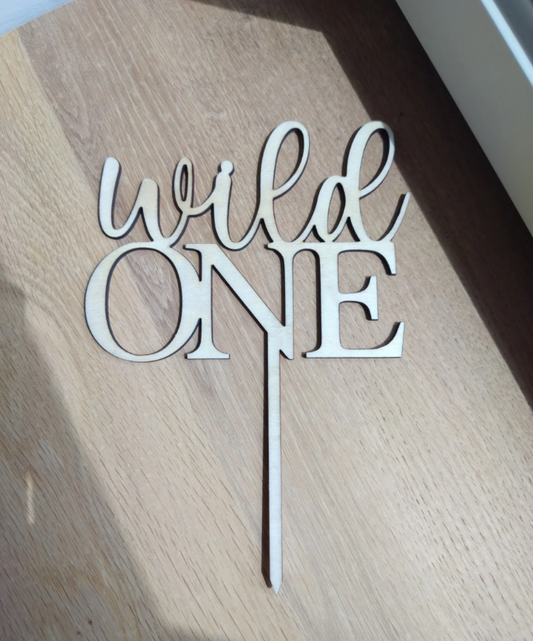 caketopper Wild One