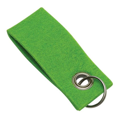 Gepersonaliseerde vilten sleutelhanger