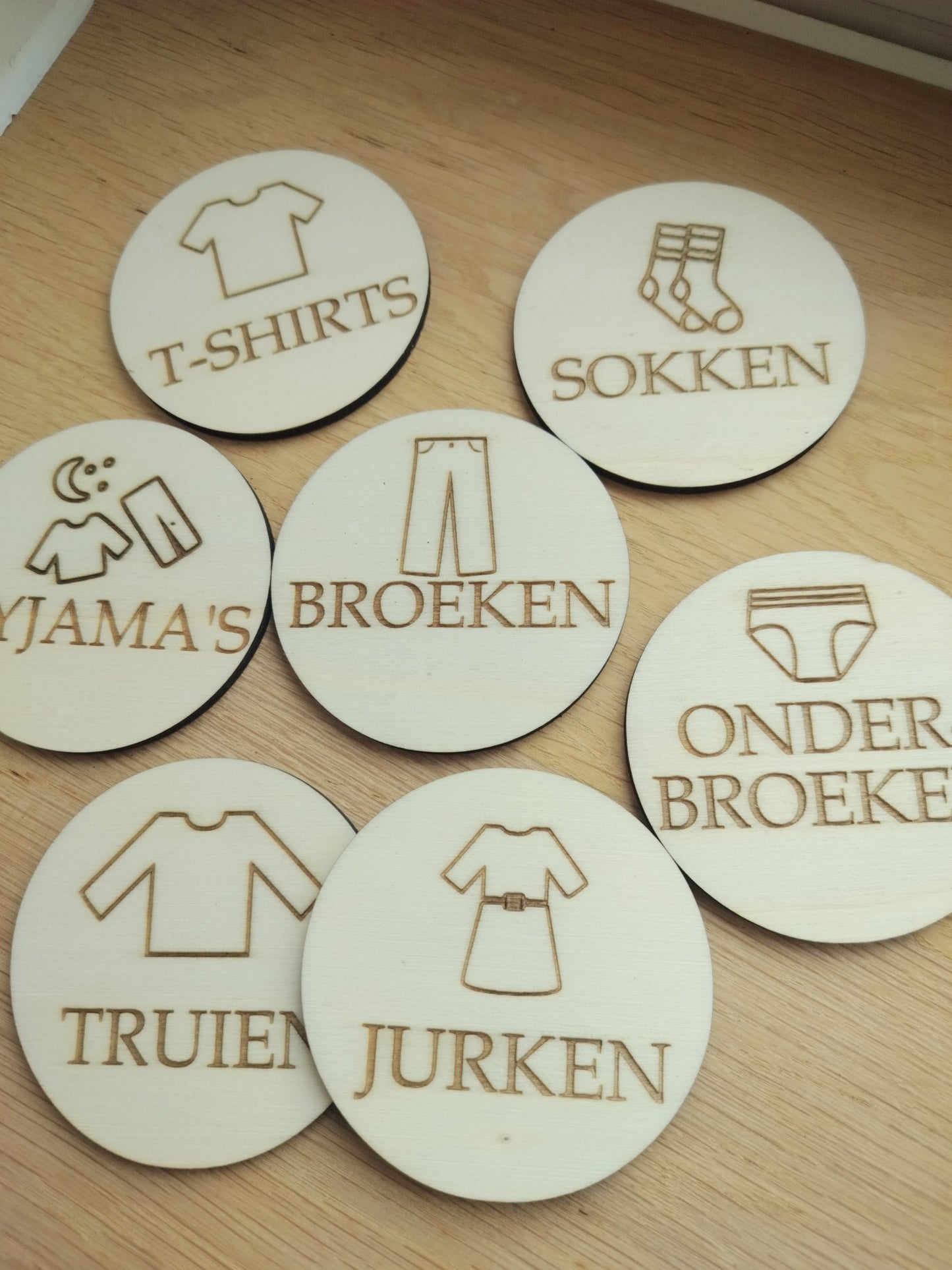 Speelgoedlabels - organisatie