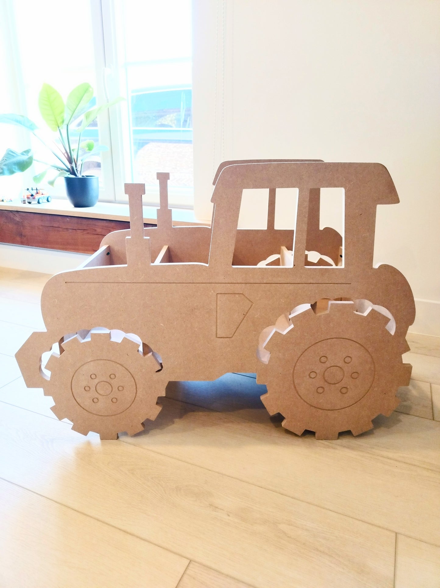boekenrek tractor