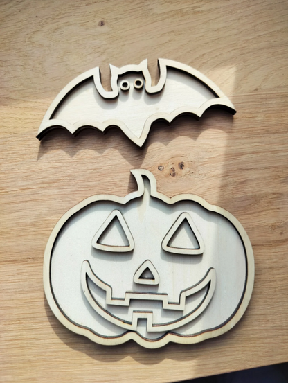 Vulvormen Halloween miniset 2 stuks